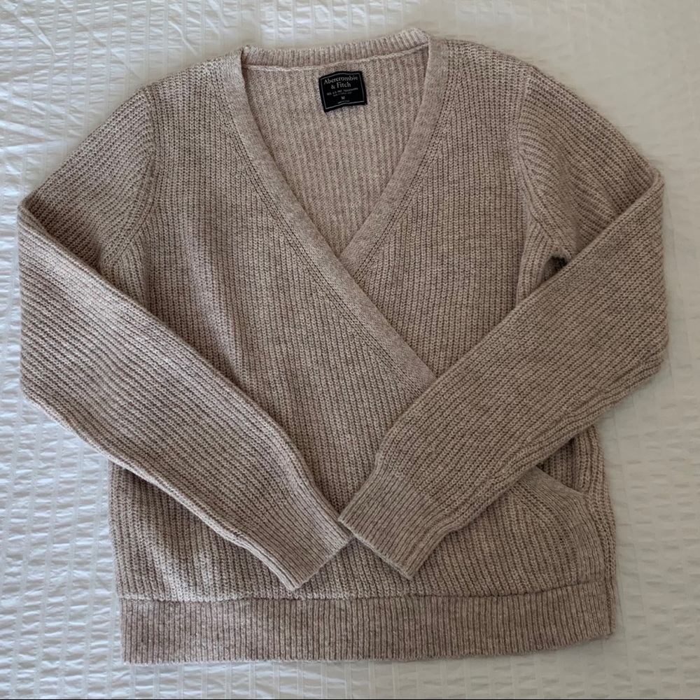 Abercrombie & Fitch Wrap Sweater